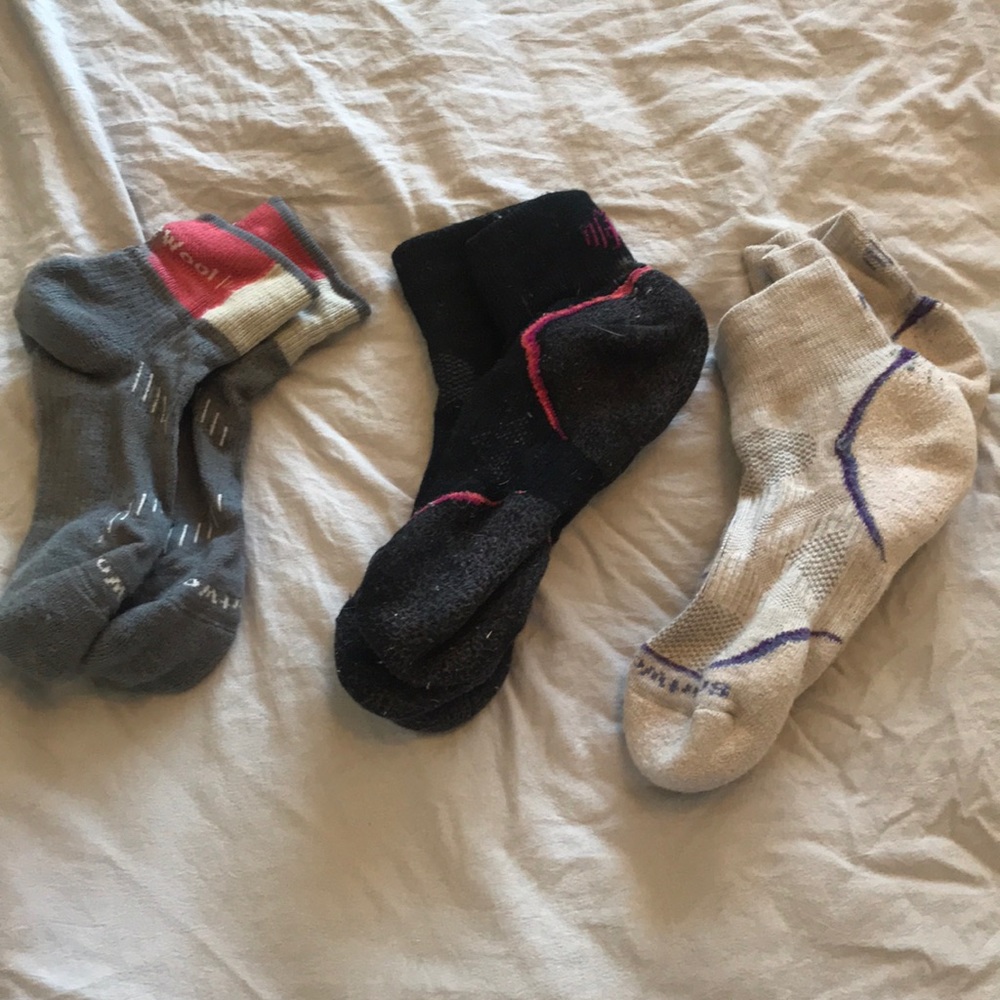 Smart wool socks